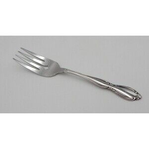 Oneida Strathmore Stainless Salad Forks Deluxe Glossy Flatware Set of 4